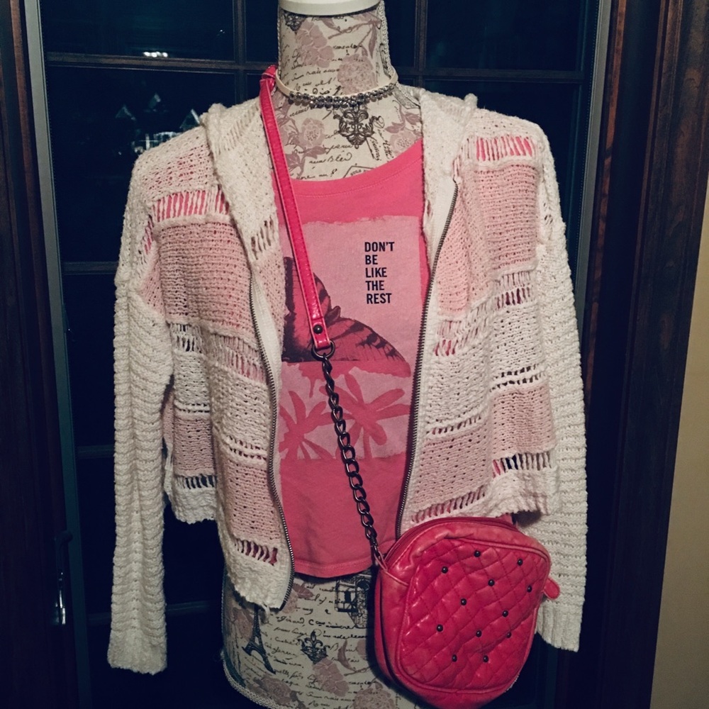 NWT  Abercrombie Kids Cardigan & Tee Bundle,, Med